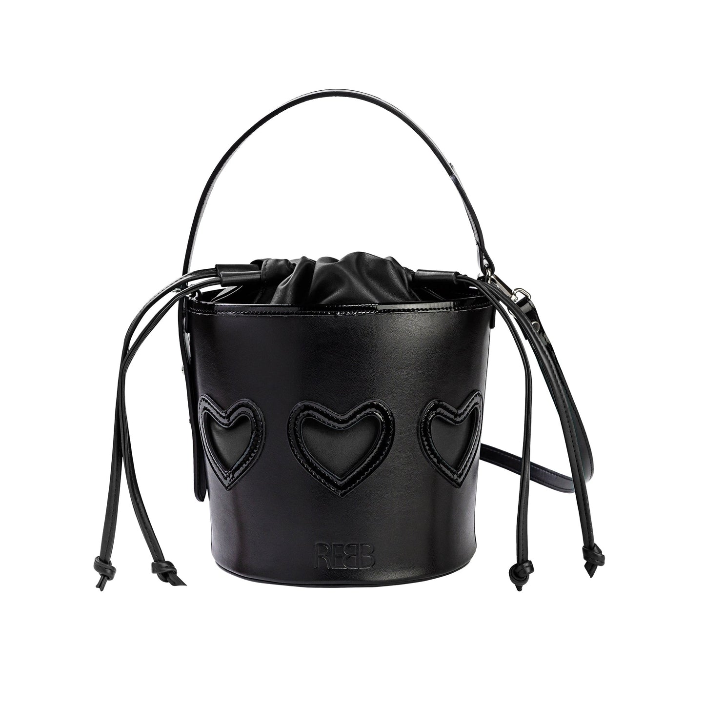 BORSA A SECCHIELLO REBB LOVE NERO - REBB Store