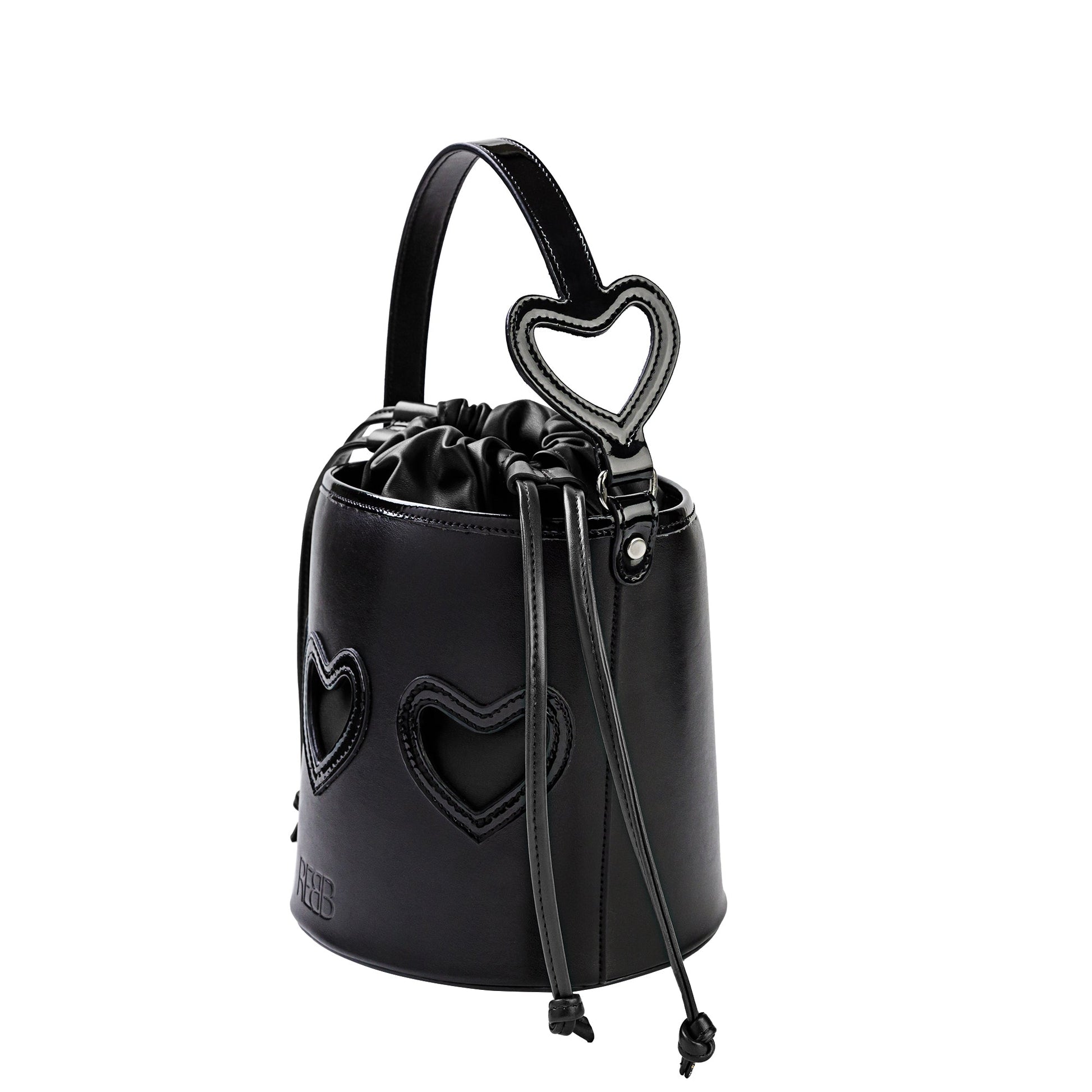 BORSA A SECCHIELLO REBB LOVE NERO - REBB Store