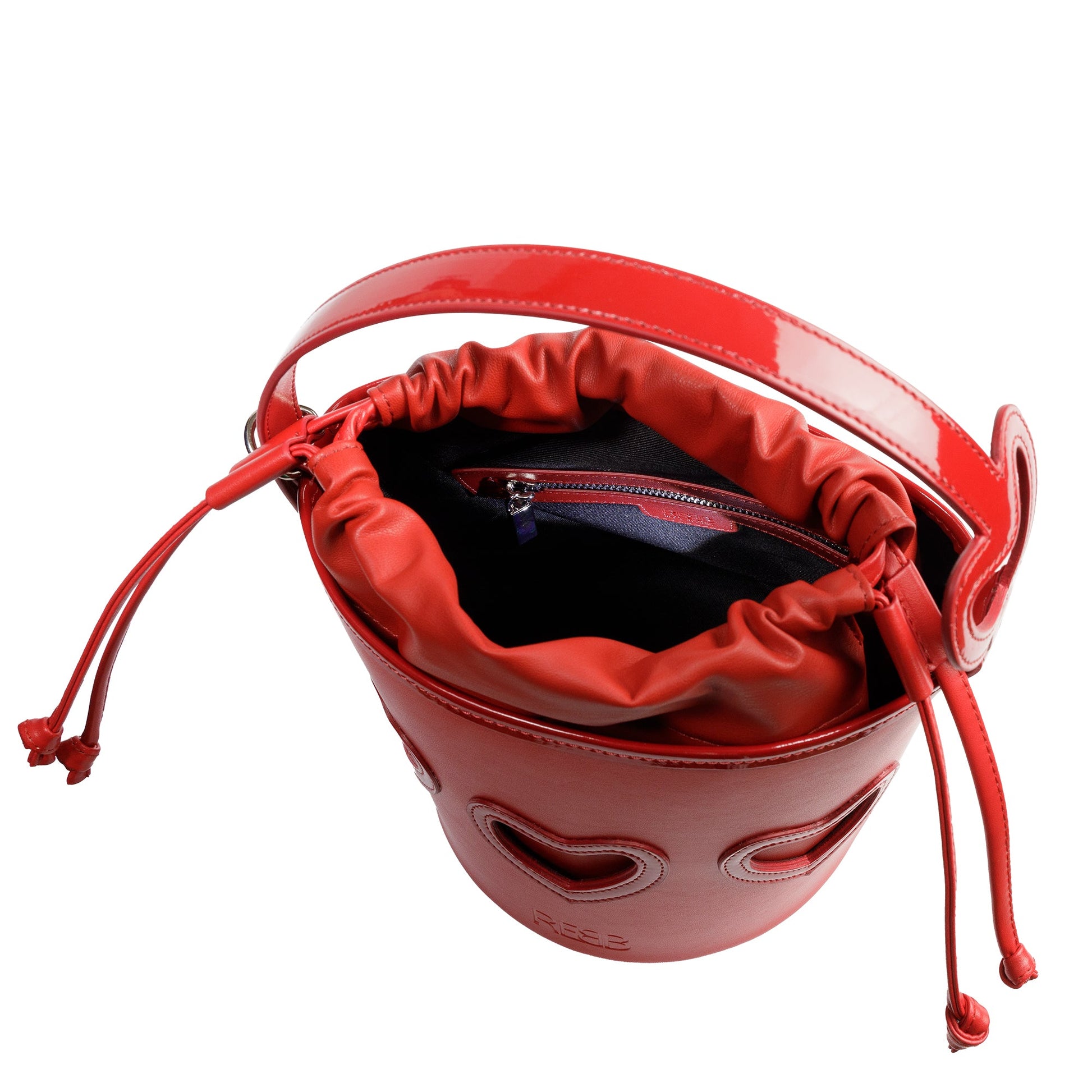 BORSA A SECCHIELLO REBB LOVE ROSSO - REBB Store