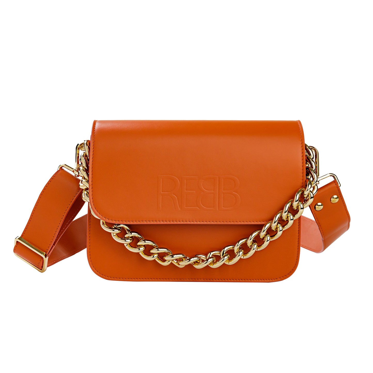 BORSA STUD CHAIN CUOIO - REBB Store