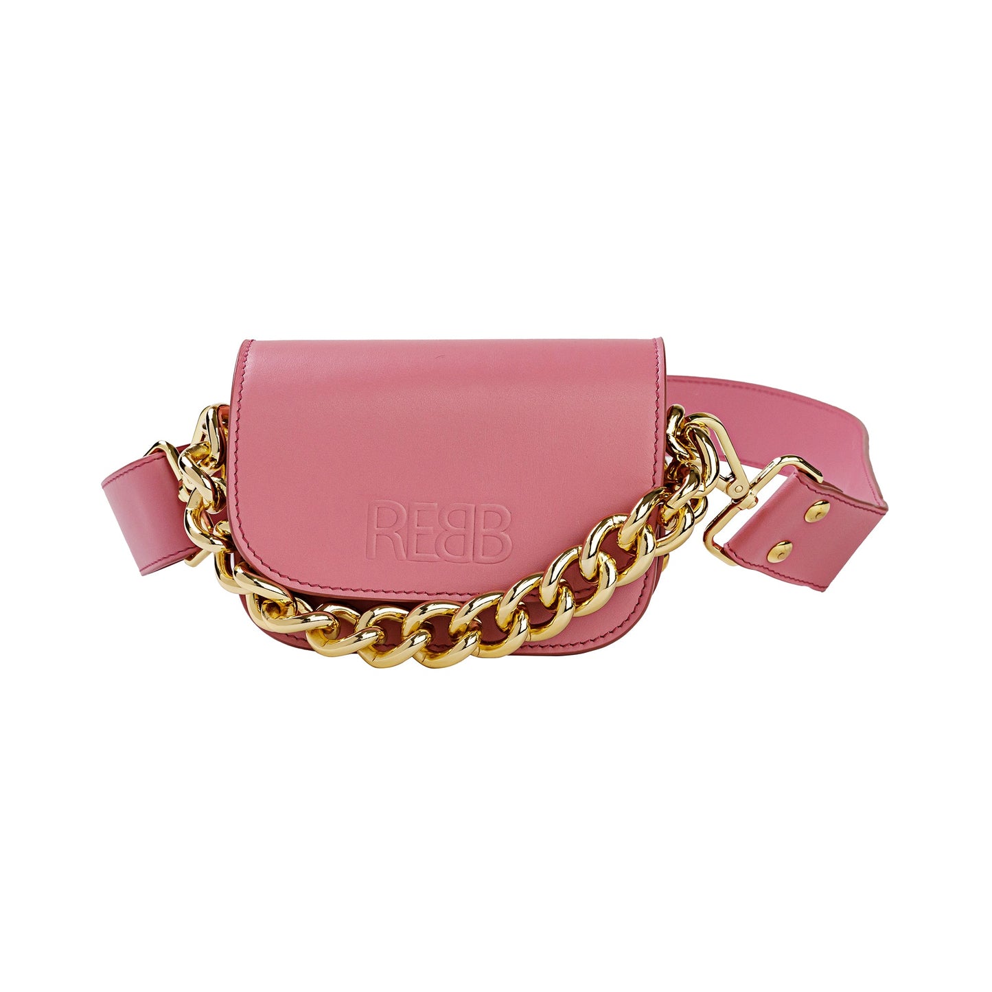 BORSA STUD CHAIN MINI FUXIA - REBB Store