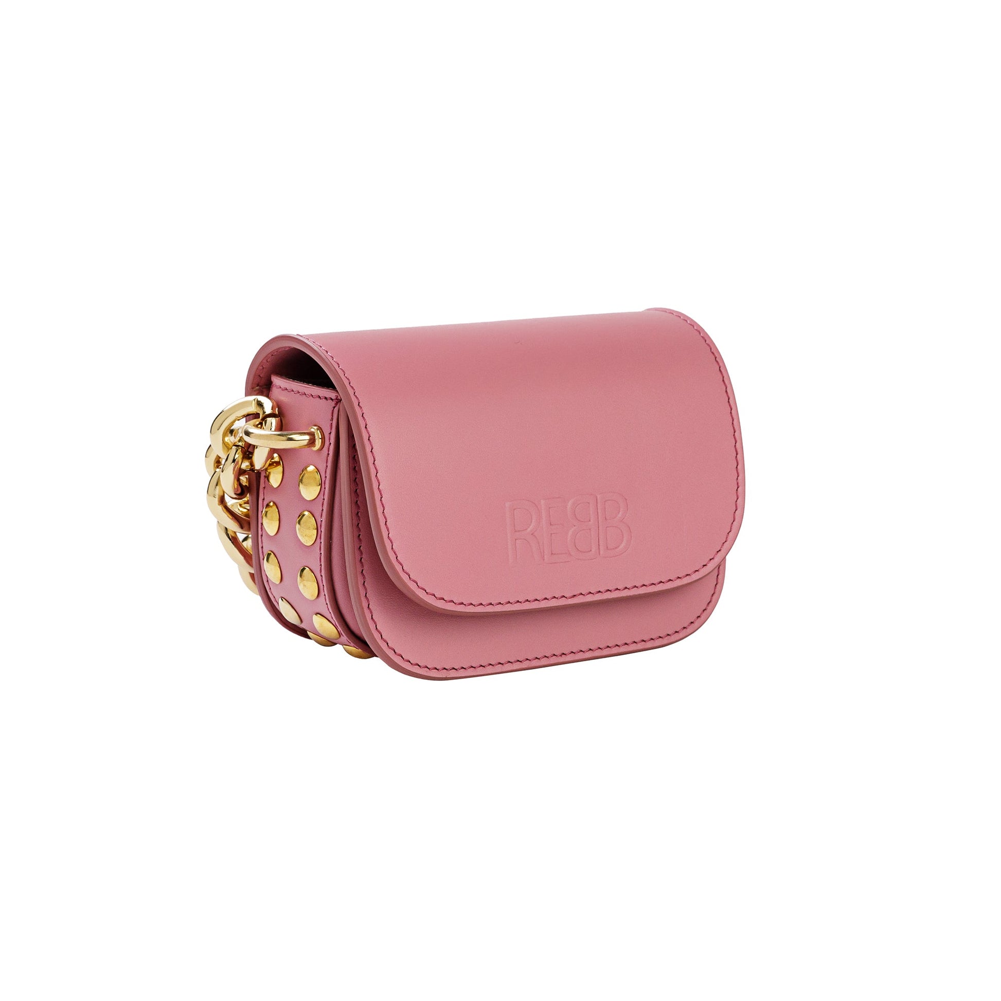 BORSA STUD CHAIN MINI FUXIA - REBB Store