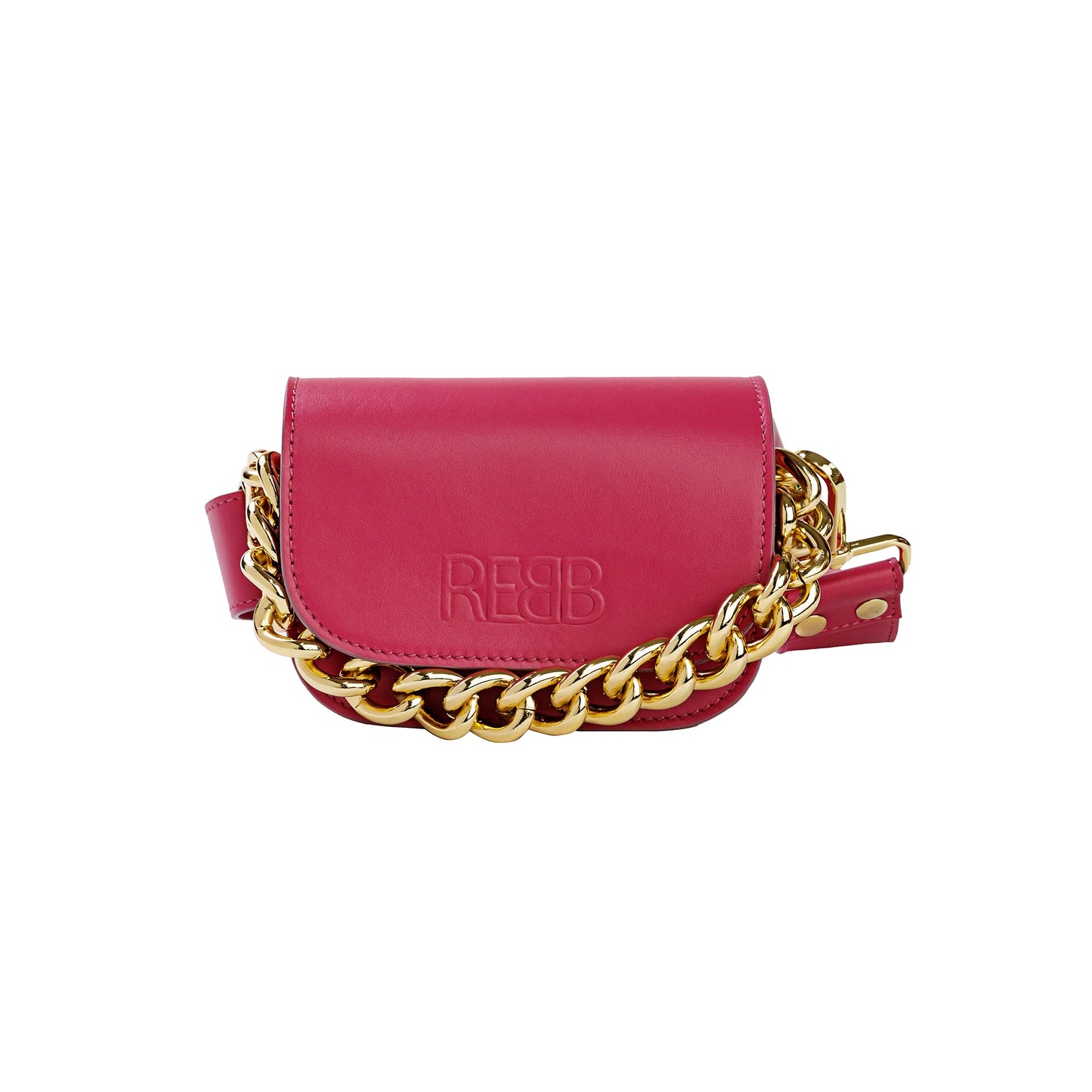 BORSA STUD CHAIN MINI VIOLA - REBB Store