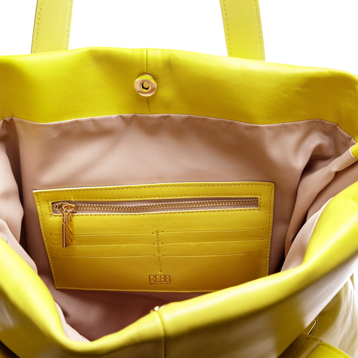 REBB BAGGY TOTE BIG GIALLO - REBB Store