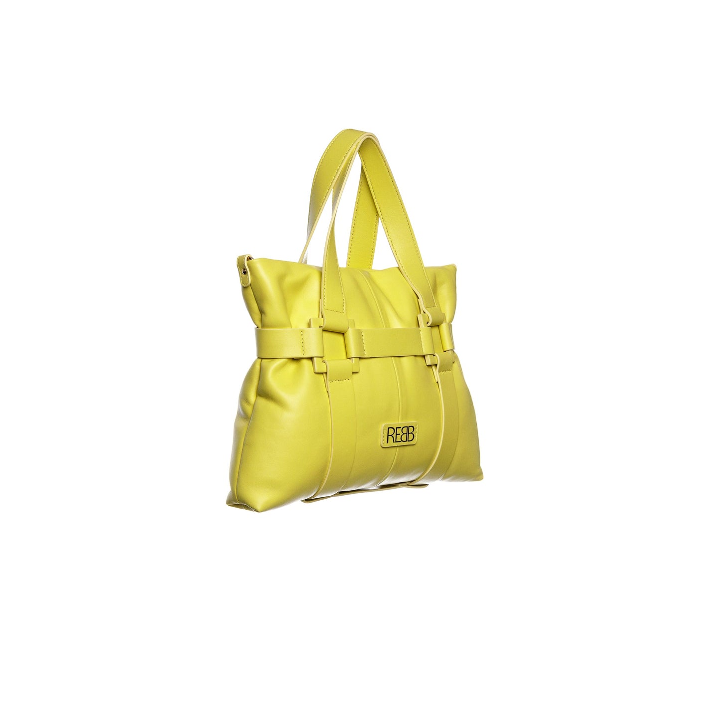 REBB BAGGY TOTE MEDIA GIALLO - REBB Store