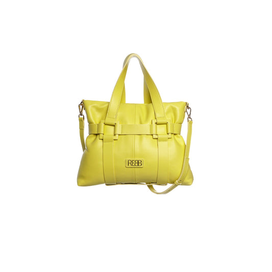 REBB BAGGY TOTE MEDIA GIALLO - REBB Store