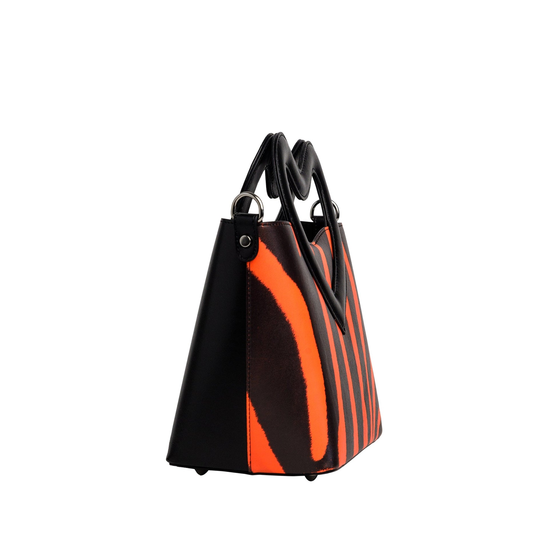 REBB LOVE ANIMALIER FLUO ARANCIO MINI - REBB Store