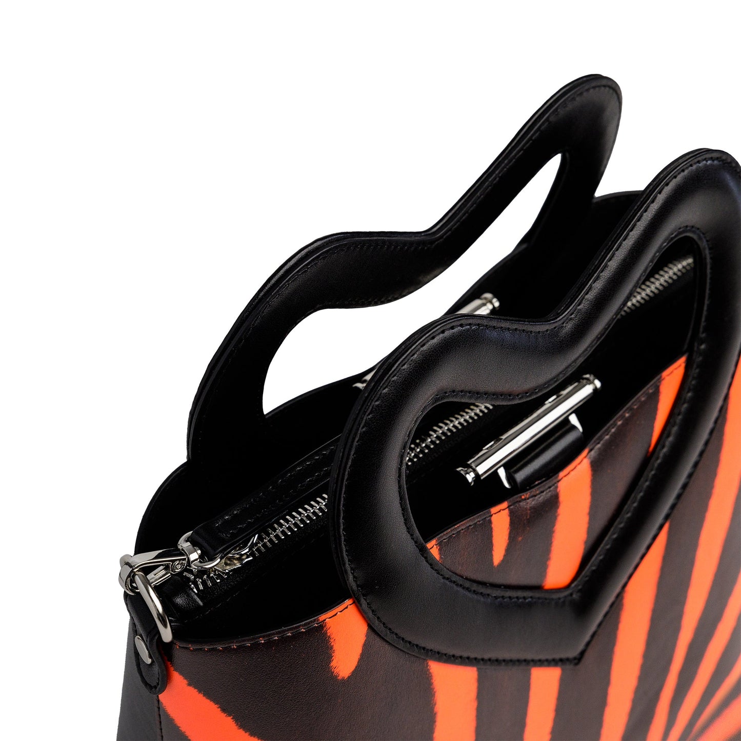 REBB LOVE ANIMALIER FLUO ARANCIO MINI - REBB Store