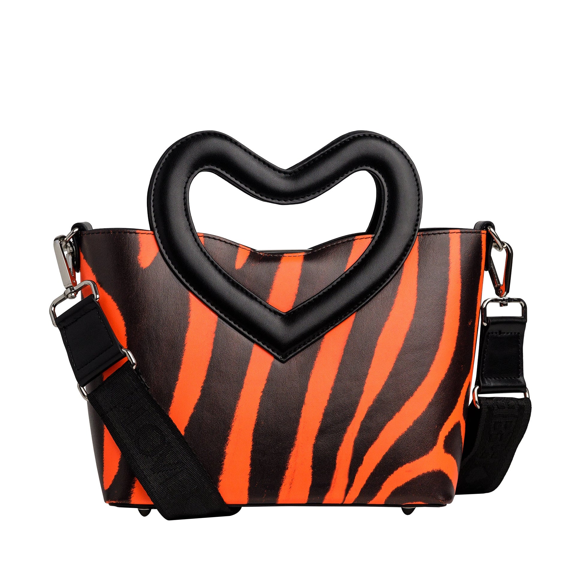 REBB LOVE ANIMALIER FLUO ARANCIO MINI - REBB Store