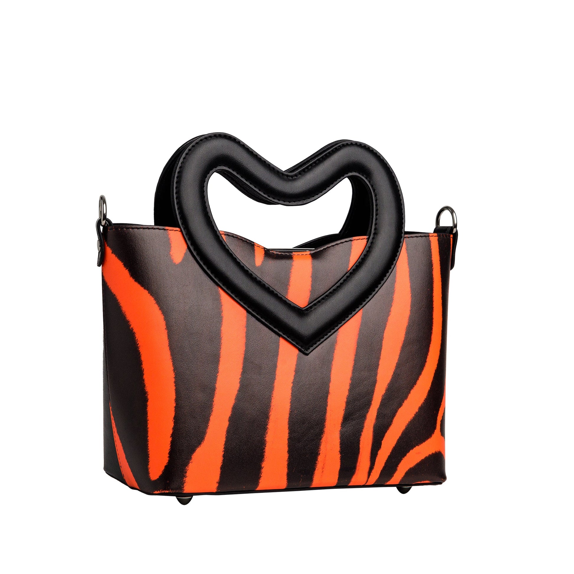 REBB LOVE ANIMALIER FLUO ARANCIO MINI - REBB Store